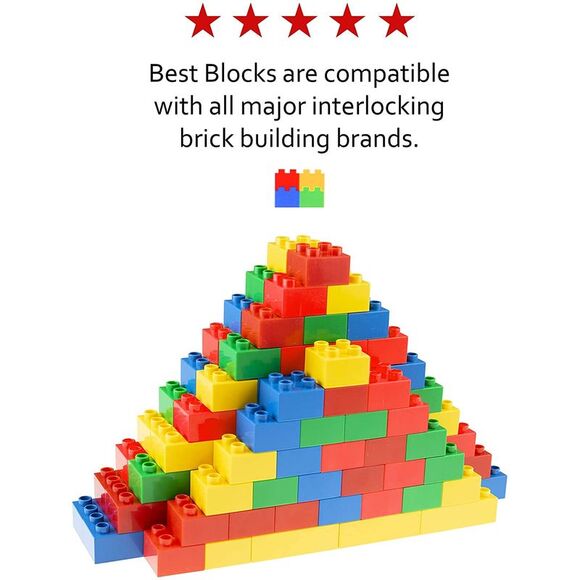 Best Blocks | Toys | Best Blocks 8 Piece Big Block Set Classic Colors ...